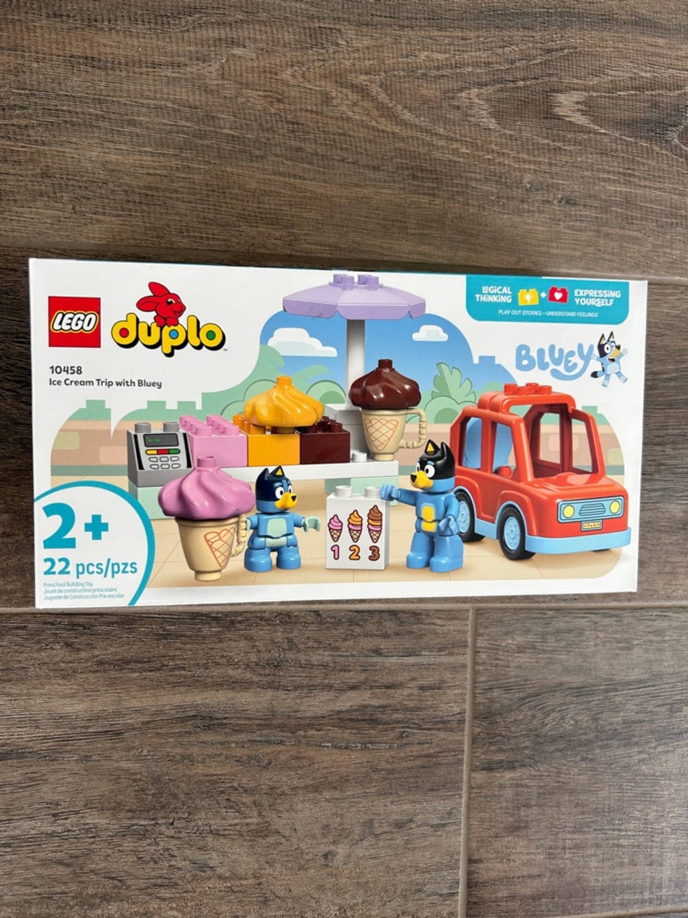 Lego Duplo Ice Cream Trip With Bluey
